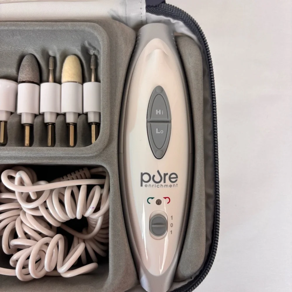 Pure Enrichment Pure Nails Professional Manicure & Pedicure System White